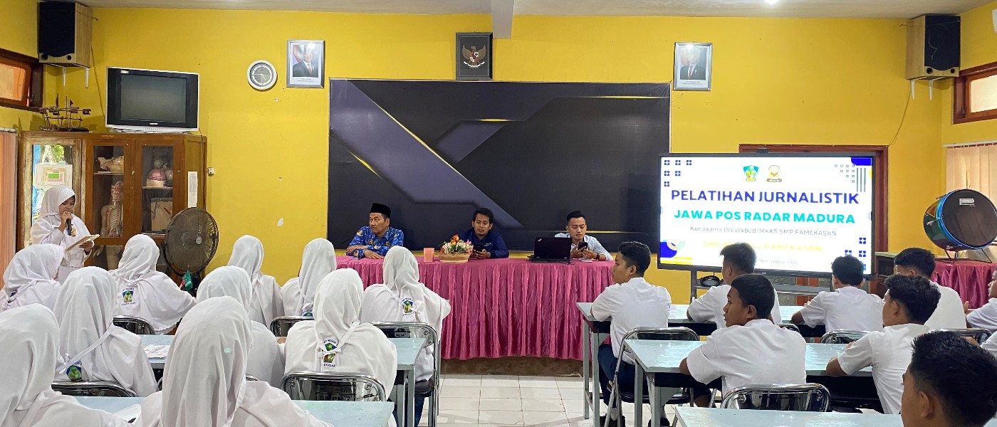 SMPN 2 Pamekasan Gelar Pelatihan Jurnalistik Siswa